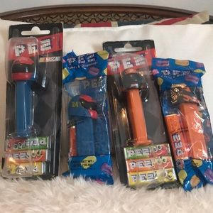 NASCAR PEZ candy dispenser  sealed  never opened .